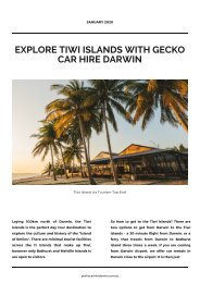 The Magical Tiwi Islands