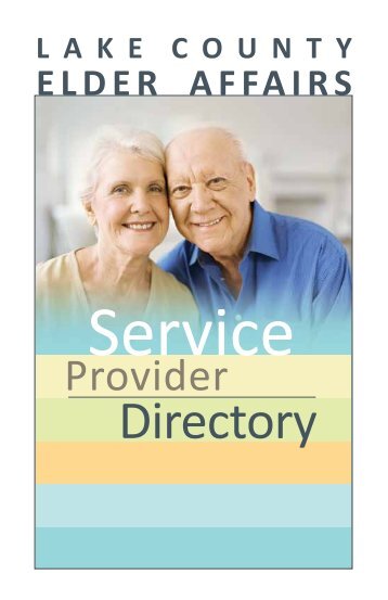 Lake County Elder Affairs Service Provider Directory