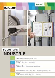 Solutions pour l'industrie