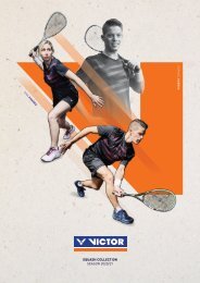 VICTOR Squash Katalog 2020/21