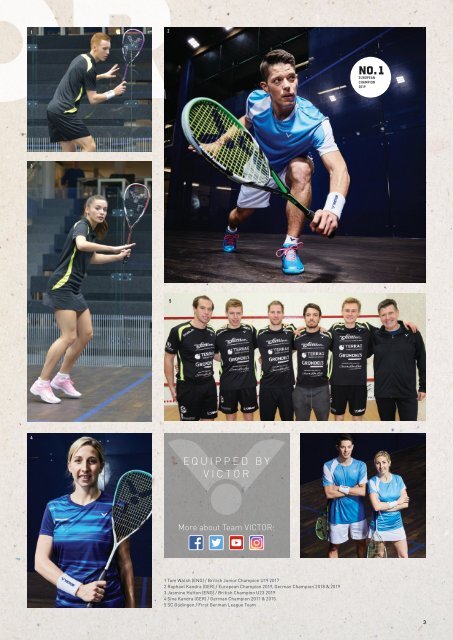 VICTOR Squash Katalog 2020/21