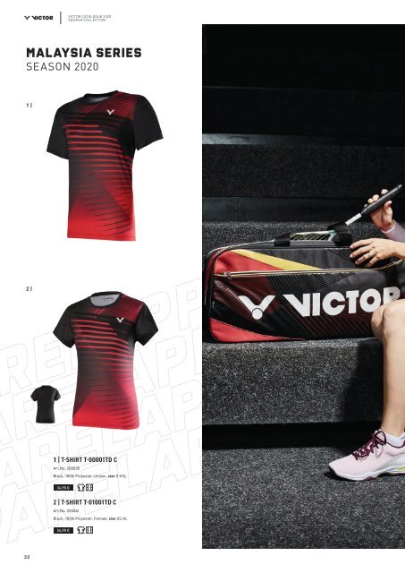 VICTOR Squash Katalog 2020/21