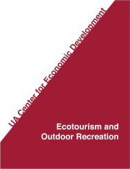 Ecotourism and Outdoor Recreation