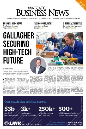 Waikato Business News January/February 2020