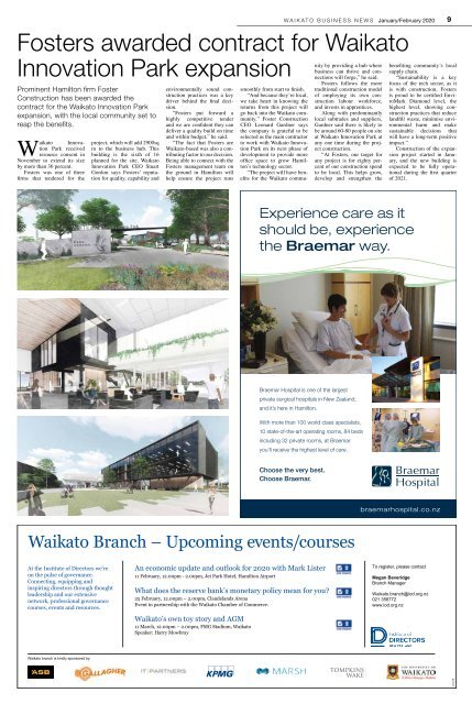 Waikato Business News January/February 2020