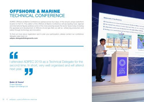 ADIPEC 2020 Offshore and Marine Brochure