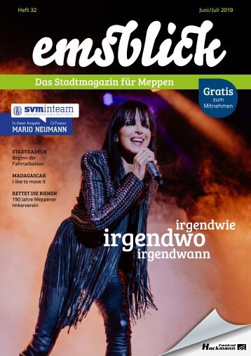 Emsblick Meppen - Heft 32 (Juni/Juli 2019)