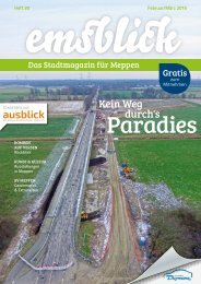 Emsblick Meppen - Heft 30 (Februar/März 2019)