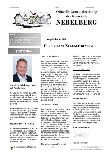 Gemeindezeitung 01/2020