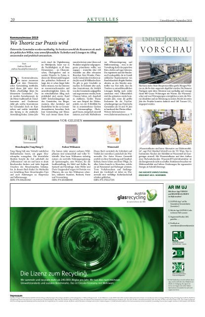 UmweltJournal Ausgabe 2019-05