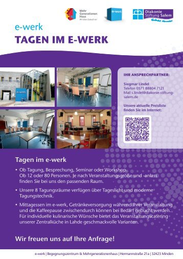 Tagen im e-werk