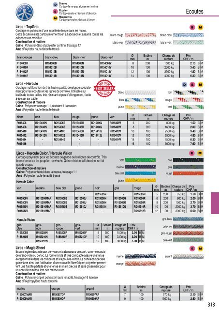 Catalogue Bucher + Walt 2020 (FR)