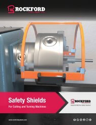 Rockford Systems Shields for Safeguarding Machines Catalog