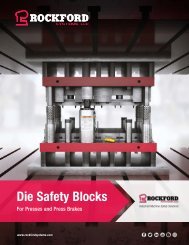 Rockford Systems Die Safety Blocks Catalog