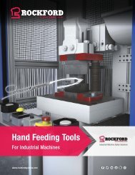 Rockford Systems Hand Feeding Tools for Presses Catalog