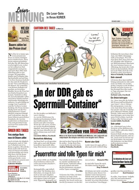 Berliner Kurier 06.02.2020