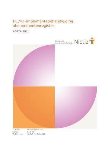 Aorta dcoument - Nictiz