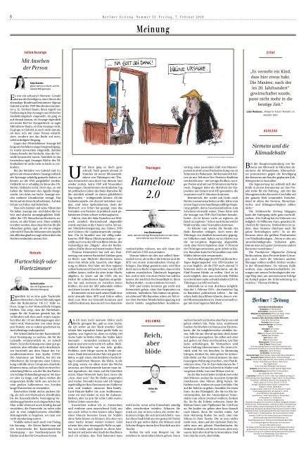 Berliner Zeitung 07.02.2020