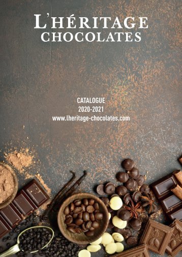 L'Héritage Chocolates by Gudrun Catalog 2020-2021