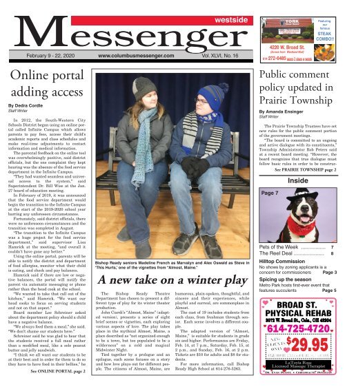 Westside Messenger - February 9th, 2020