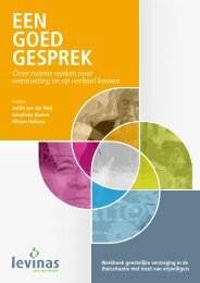 Werkboek_Een goed gesprek_Levinas