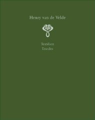 Leseprobe: Henry van de Velde. Raumkunst und Kunsthandwerk - Ein Werkverzeichnis in 6 Bänden, Band II: Textil