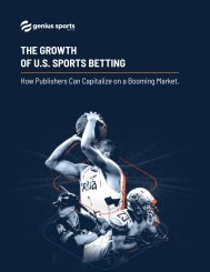 The Growth of U.S. Sports Betting