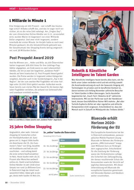 Handelsverband Journal RETAIL 4/2019