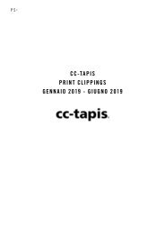 cc-tapis | Press Clipping  2019