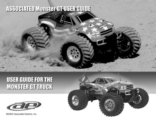 ASSOCIATED Monster GT USER GUIDE - Monster GT Forums