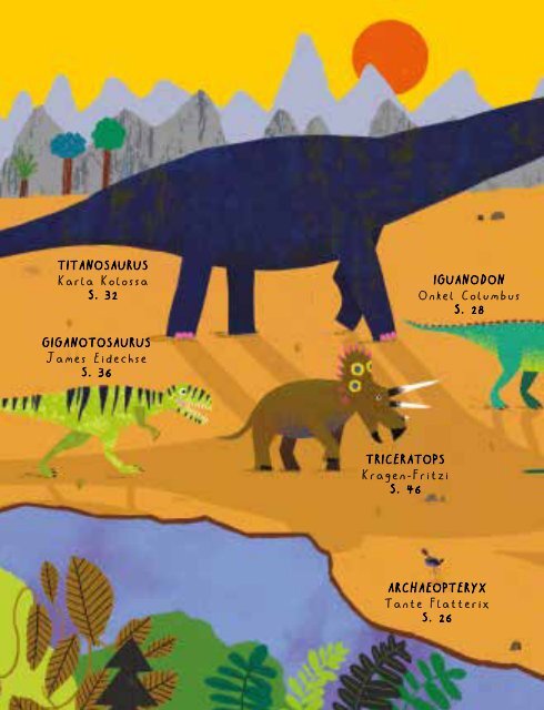 Leseprobe: Tony T-Rex und seine Familie - Die Geschichte der Dinosaurier!