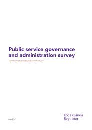 Public service governance and admin survey 2017
