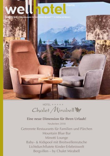 wellhotel Sonderheft Hotel Chalet Mirabell