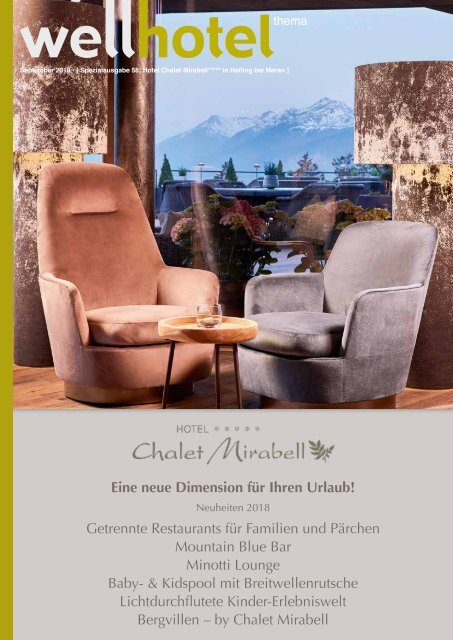 wellhotel Sonderheft Hotel Chalet Mirabell