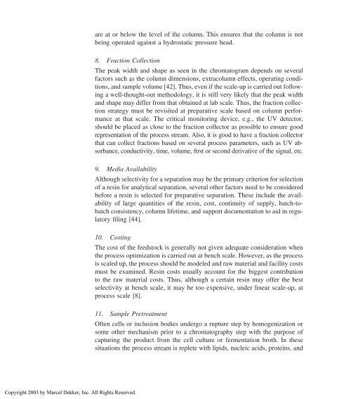 Copyright 2003 by Marcel