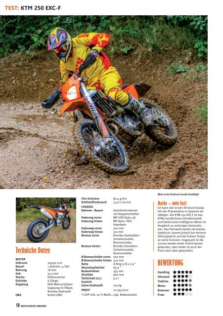 Motocross Enduro Ausgabe 03/2020