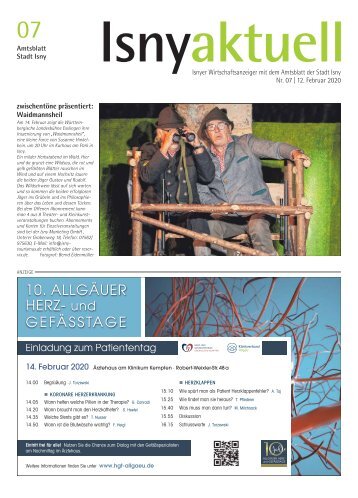 Isny Aktuell 12.02.2020