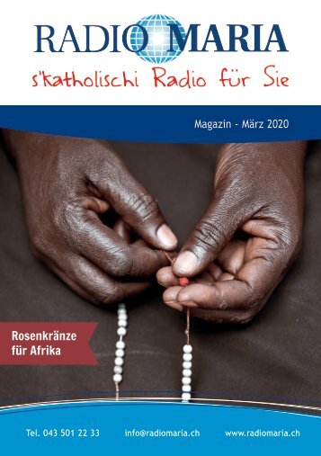 Radio Maria Magazin - März 2020