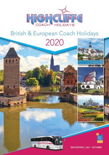 Highcliffe Coach Holidays 2020 - 2nd Edition - July to October