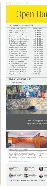 Ashburton Courier: February 13, 2020