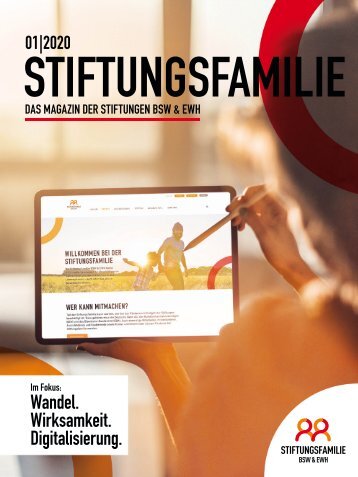 Stiftungsfamilie - Ausgabe 01/2020