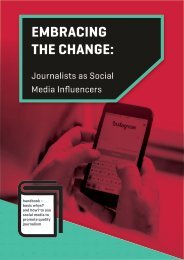 Embracing the Change: Journalists as Social Media Influencers