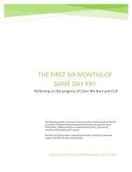 Final_The First Six Months of Same Day Pay - Learning Summary (Updated 1-17-20)