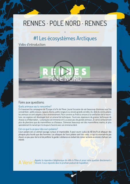 1- Les écosystèmes arctiques