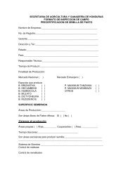 Formato de InspecciÃ³n de campo, PrecertificaciÃ³n de semilla