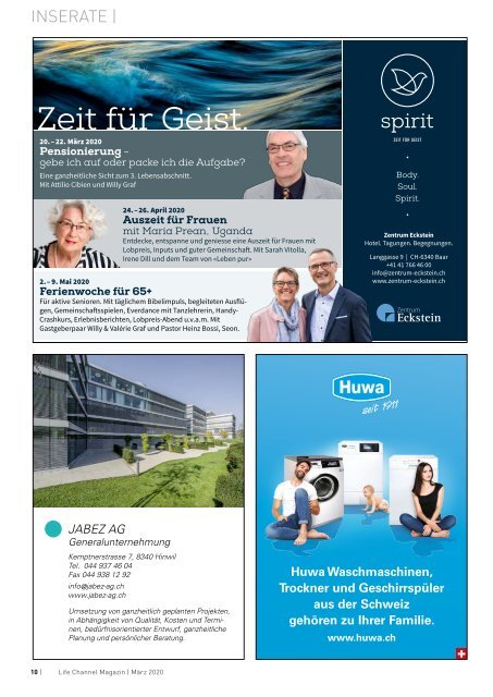 Life Channel Magazin März 2020