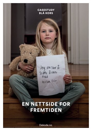 Blå Kors: En nettside for fremtiden