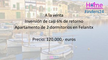 Precioso ático de inversión con una terraza muy espaciosa y privada en venta en Felanitx AP0015 ESP