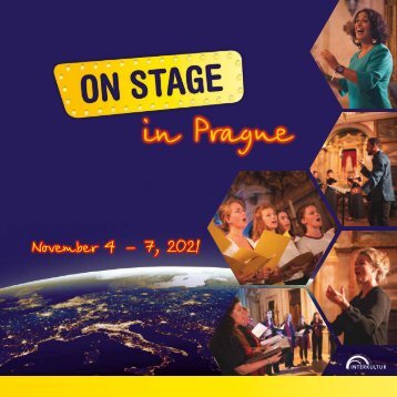 ON STAGE Prague 2021 - Broschure
