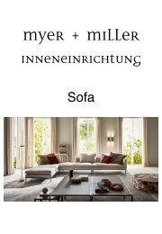 Myer + Miller Sofa